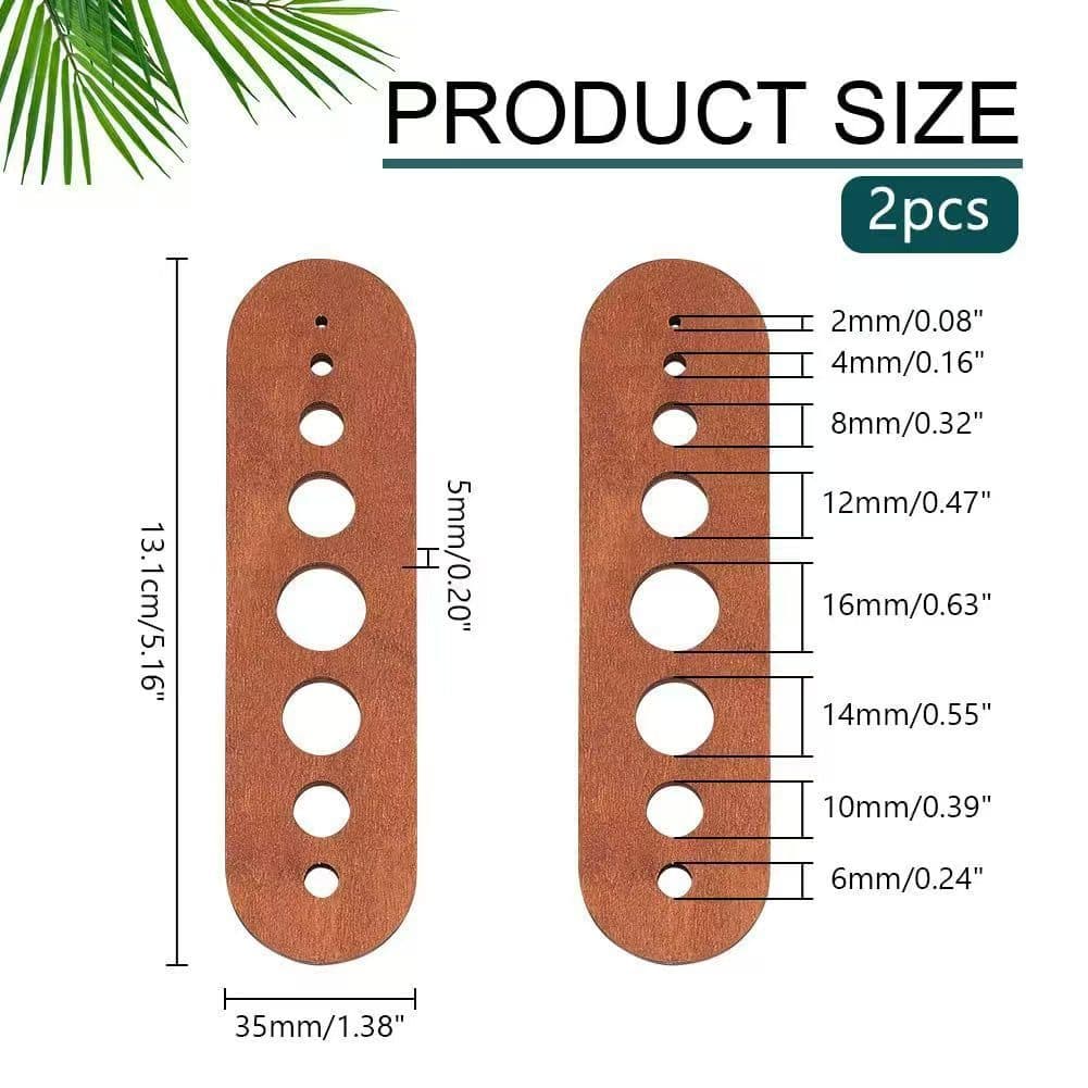 Cross-border hot style creative vegetable leaf remover wooden country kitchen cooking gift tool multi-grid remover