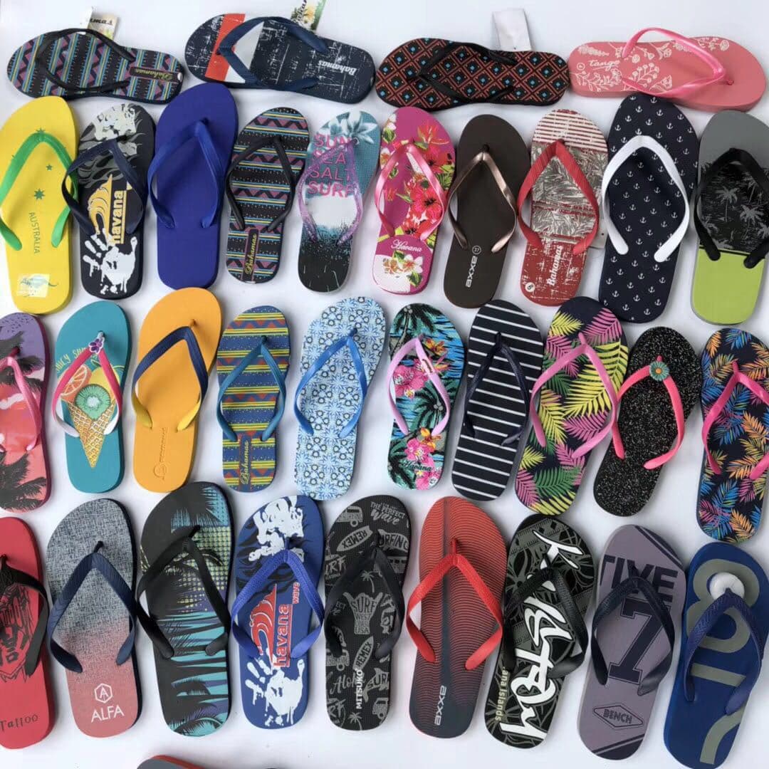 Sending Recording Stall Flip Flops Women's Tailstock Beach Shoes Men's Slippers by the Sea Couple's Sandals Storage Shoes Home Slippers