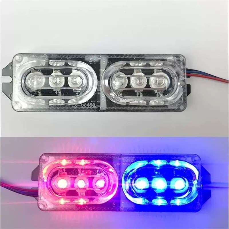 Hot Selling Motorcycle LED Brake Light Warning Light Modification Super Bright License Plate Light Tail Light Flashing Light X20