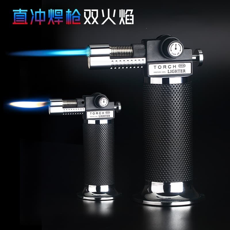 Zhongpai ZP-802 Adjustable Dual-Flame Welding Torch Direct-Flame Lighter