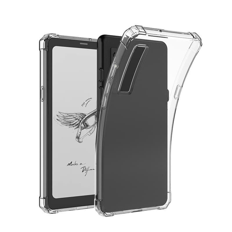 Compatible with Onyx Boox Palma2 6.13 e-reader protective case, Kant2 four-corner airbag shockproof transparent case.