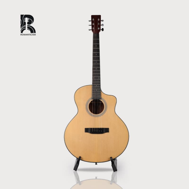 Acoustic Guitar Factory 41-inch Solid Spruce and Sapele Top Guitar