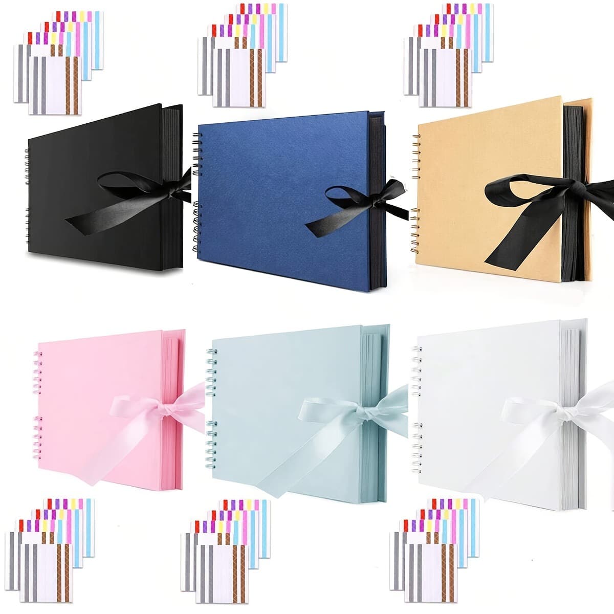 Best-selling 8.5x11.5 inch DIY Photo Album Retro Wedding Family Travel Scrapbook Set for Cross-border Amazon