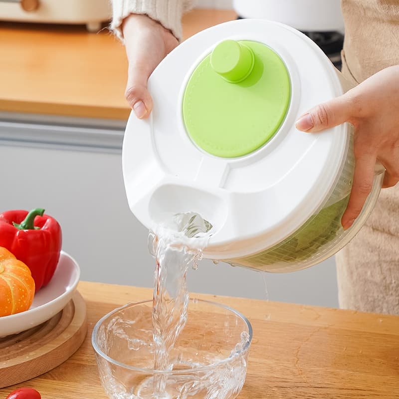 Multi-Functional Salad Dehydrator and Vegetable Cutter with Drain Basket, Home Vegetable and Fruit Cucumber Potato Shredder and Slicer Grater