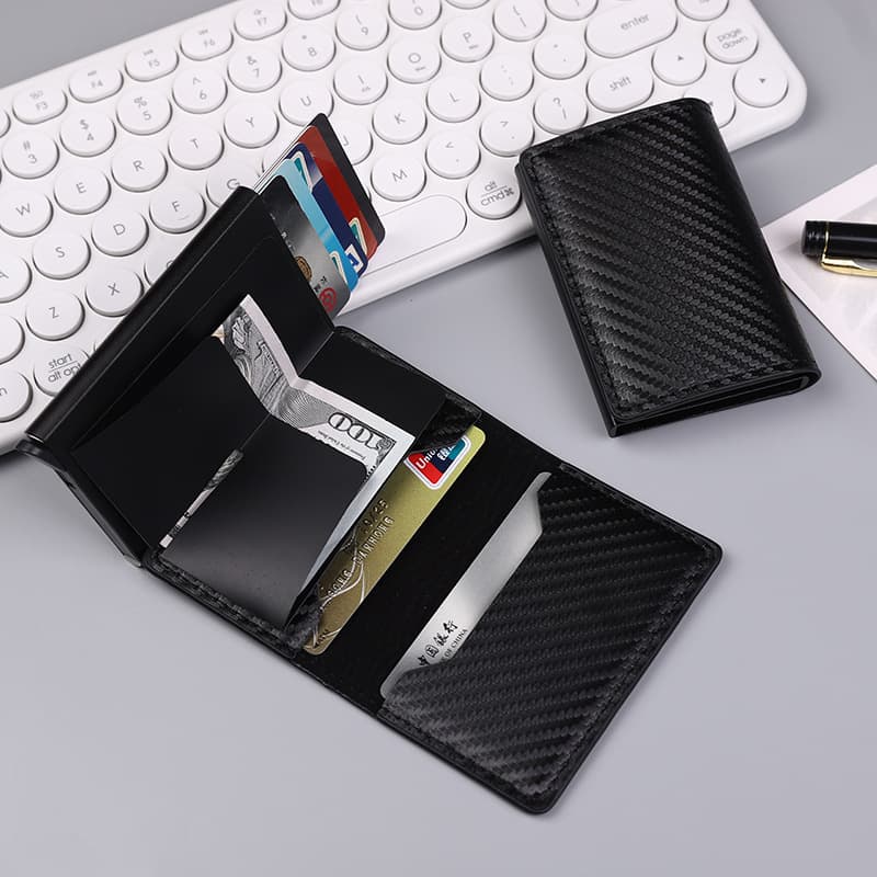 Cross-border Hot-selling RFID Card Wallet Anti-theft Anti-demagnetization Aluminum Alloy Bank Card Sleeve Metal Card Holder Export Manufacturer