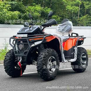 EFI 4WD Export 400CC Automatic Large Beach Buggy All-Terrain ATV Four-Wheel Motorcycle CVT Transmission