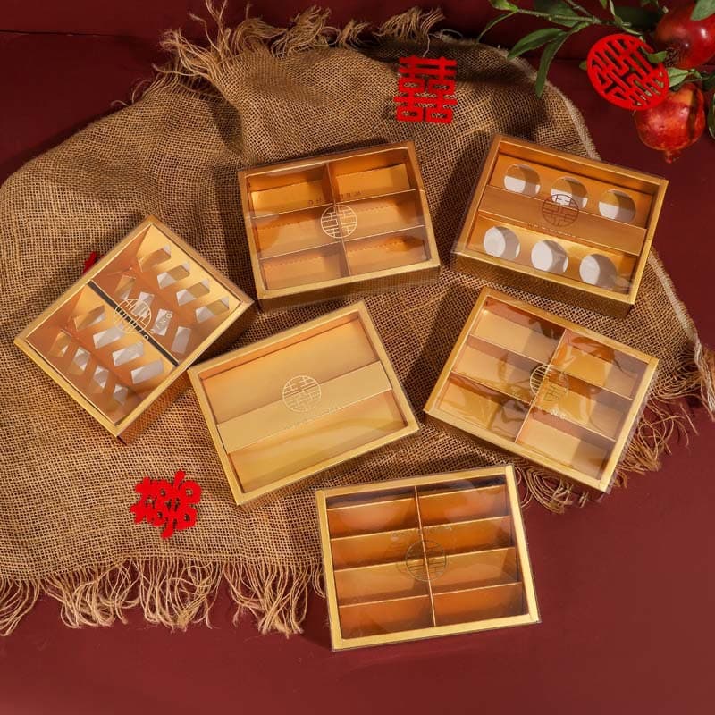 New Style Chocolate Candy Box Premium Wedding Engagement Chocolate Box Empty Box PVC Transparent Box Wholesale