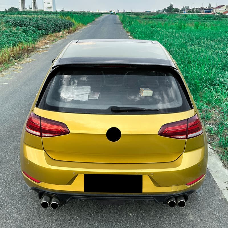 Suitable for Volkswagen Golf Mk7/7.5 Standard Version Upgrade GTI R Top Wing Spoiler Modification