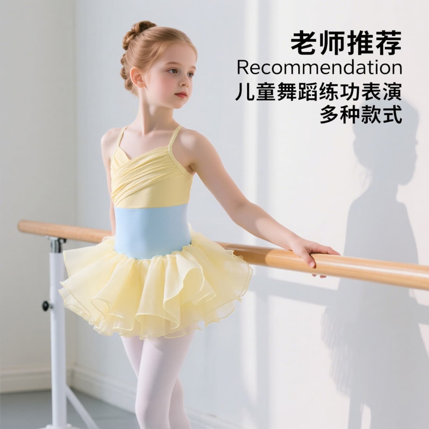 Children's Ballet Dress Leotard Dance Costume Summer Dancing Clothes Chinese Dance Gymnastics Suit for Girls