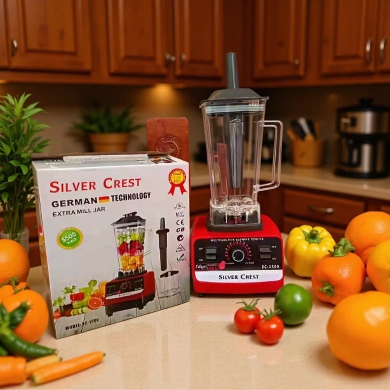 5500W Dual-Cup Multi-Function Blender, Food Processor, Ice Crusher, Baby Food Maker, Juicer - Factory Direct