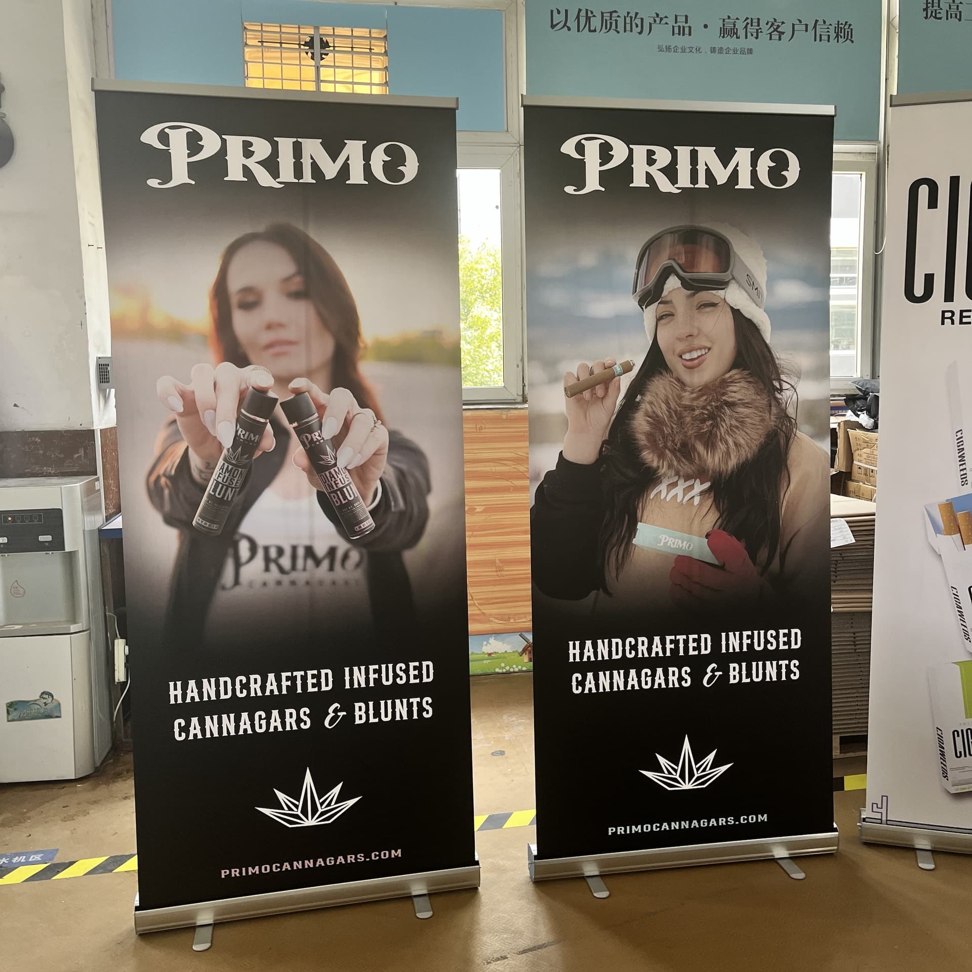 Roll-up Banner Stand 80x200cm Poster Making Wholesale Thickened All-Aluminum Roll-up Banner Stand Display Board