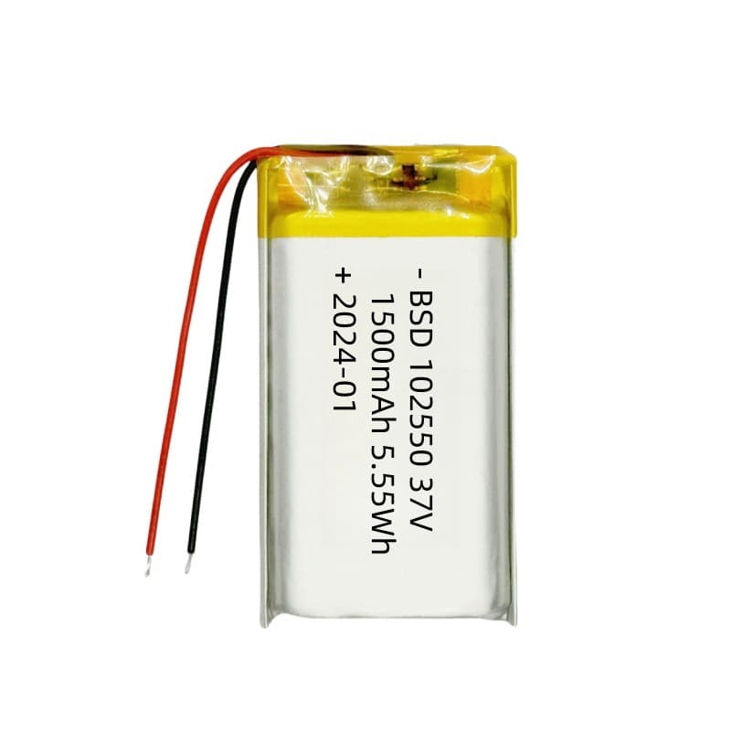 Manufacturer 102550 polymer lithium battery 1500mAh smart trash can karaoke microphone laser level battery