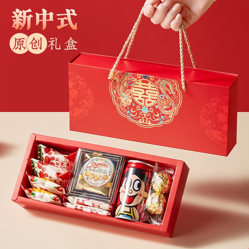 Wedding Favor Box Sets Banquet Wholesale, Pre-made Candy Packages with Complete Gift Kits