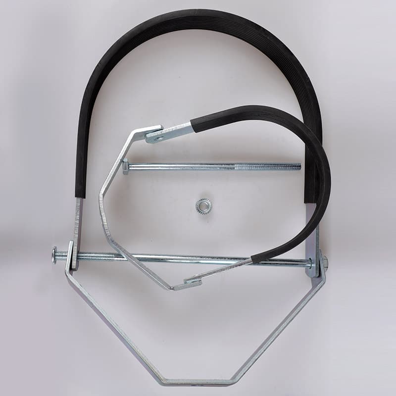 Custom U-Type Pipe Bundle Double-Layer U-Type Pipe Clamp Horseshoe Hoop Anti-Seismic Support and Hanger Accessory Pipe Gallery Accessory