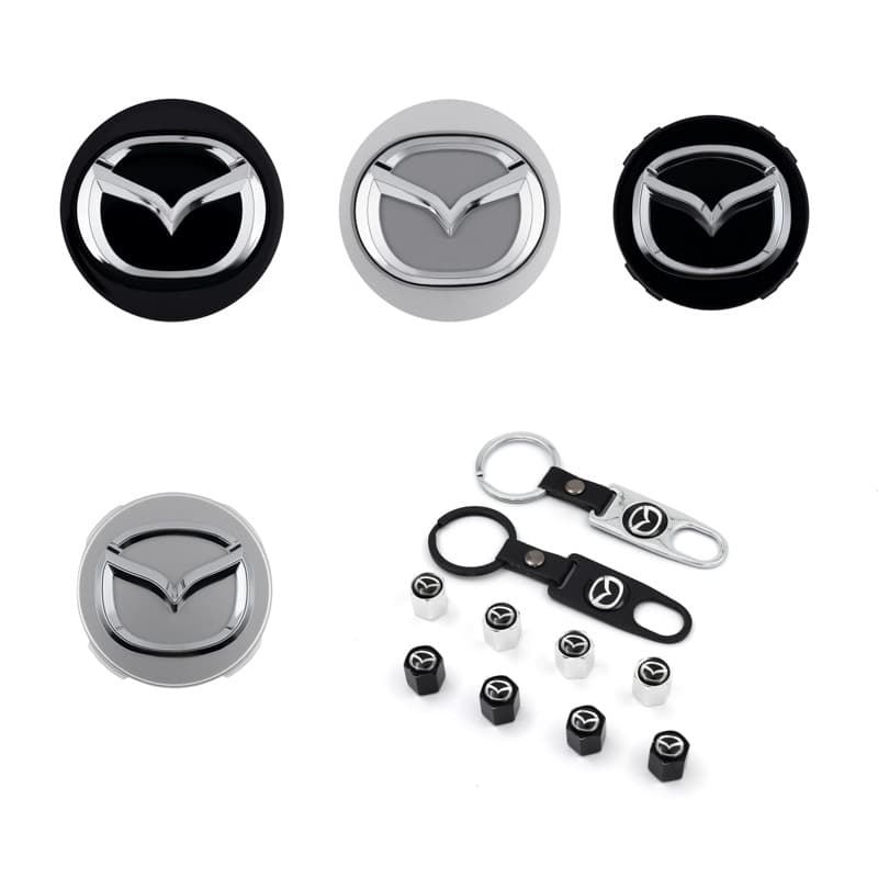 Suitable for Mazda hub cap 57mm Mazda 6 Mazda 6 hub center plastic cover 56mm Mazda 3 tire center mark