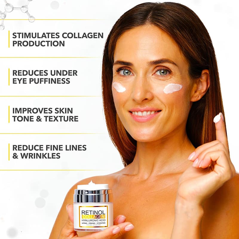 Cross-border Retinol Cream Moisturizing Face Cream with Collagen Anti-Aging Anti-Wrinkle Retinol Face Cream