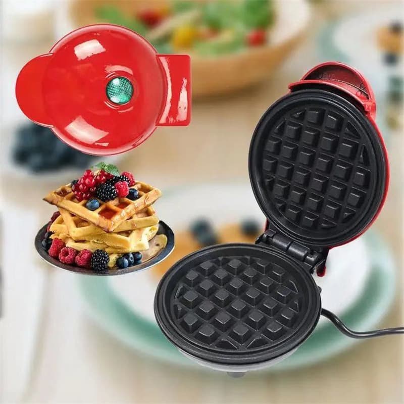 One piece drop shipping cross-border MINI MAKE WAFFLE mini waffle machine household children's baking machine cake machine