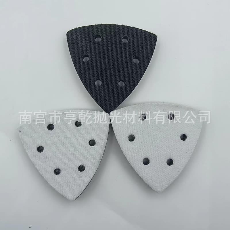 Factory Direct Triangular 93x93x93 Self-adhesive Sanding Pad Polishing Disc for Multi-tool Grinder