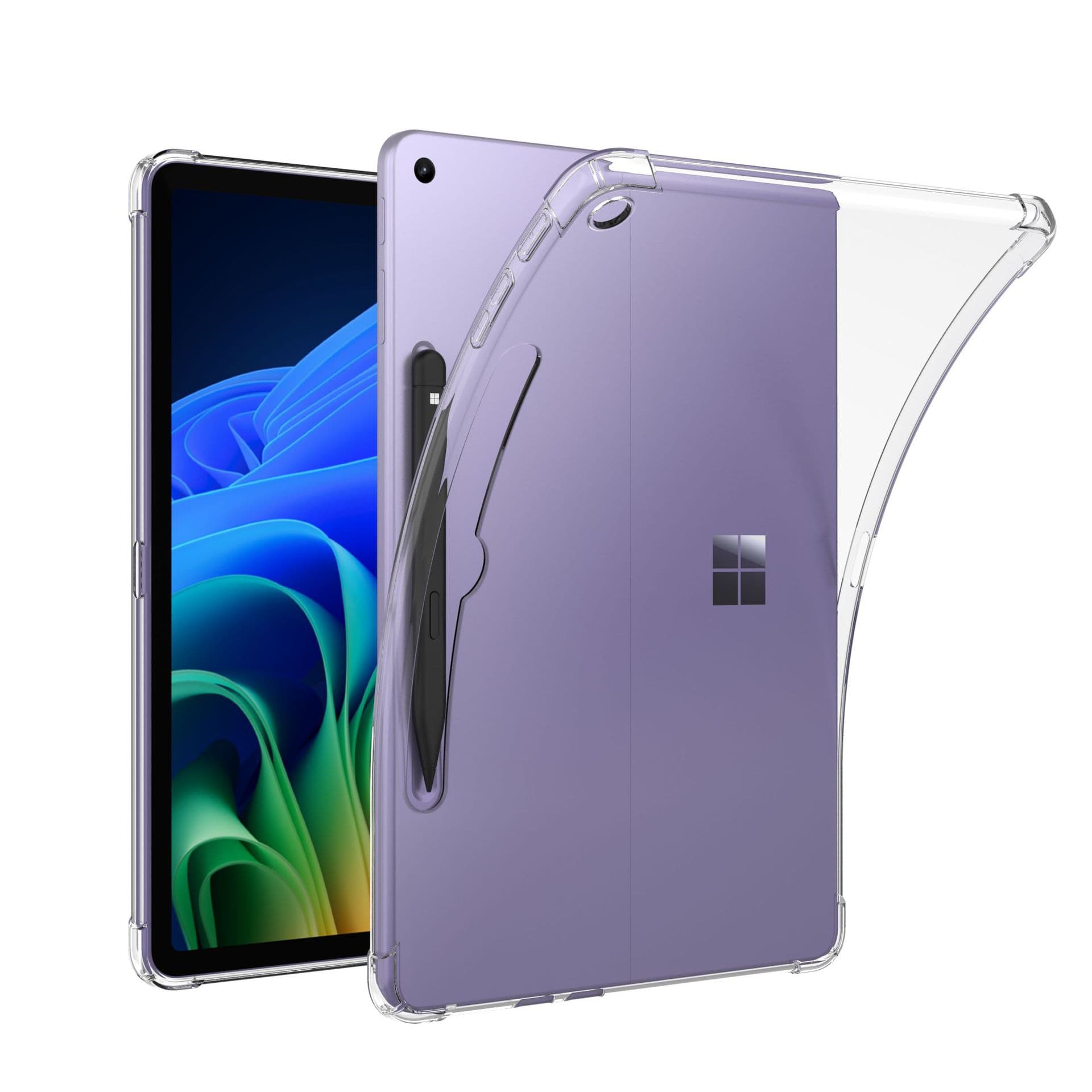 Suitable for Microsoft Surface Pro 12-inch tablet protective case 2025 all-inclusive air bag anti-fall transparent TPU shell