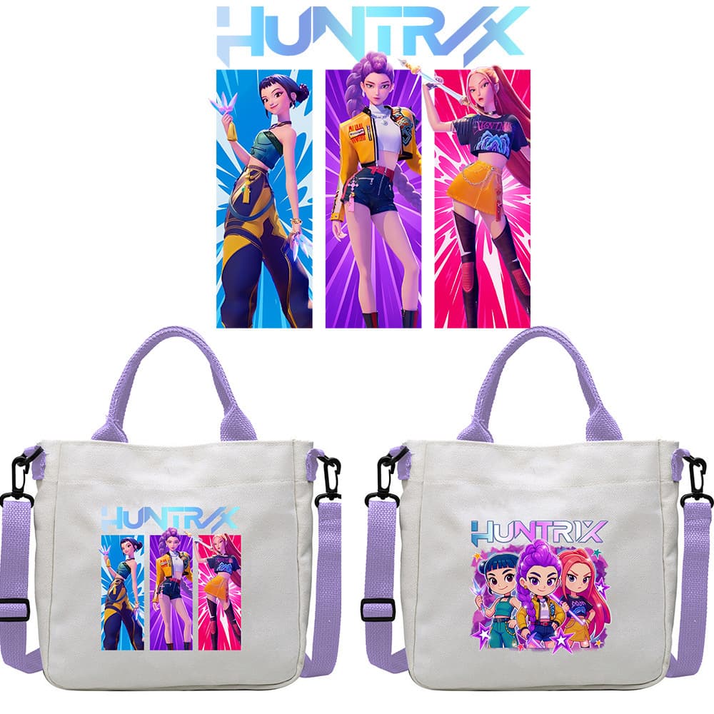 Anime Cartoon Fashion Shoulder Bag/Handbag Multifunctional Portable Detachable Shoulder Strap Handbag