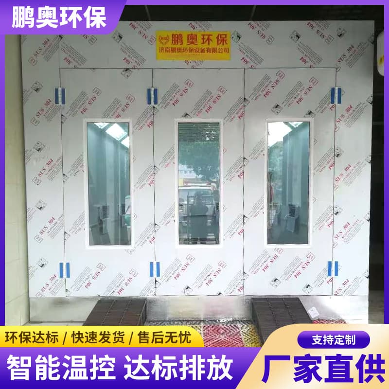 Dust-Free Furniture Spray Booth, Large Mobile Industrial Paint Baking Room, Woodworking Paint Sanding and Drying Room, Eco Equipment
