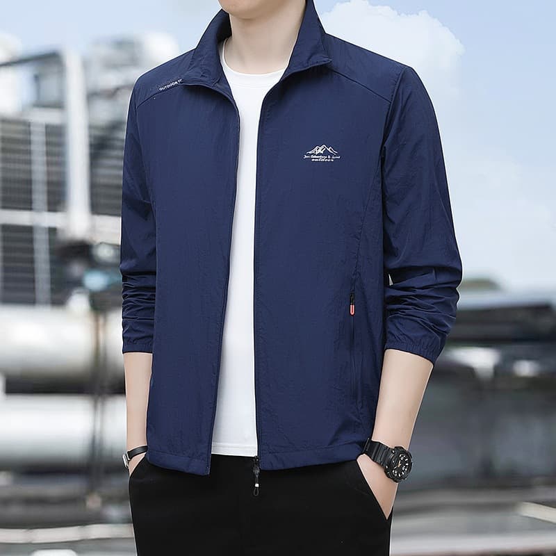 Summer Outdoor Sun Protection Jacket for Men and Women, Skin Windbreaker, Breathable Cool Long Sleeve UV Protection Coat