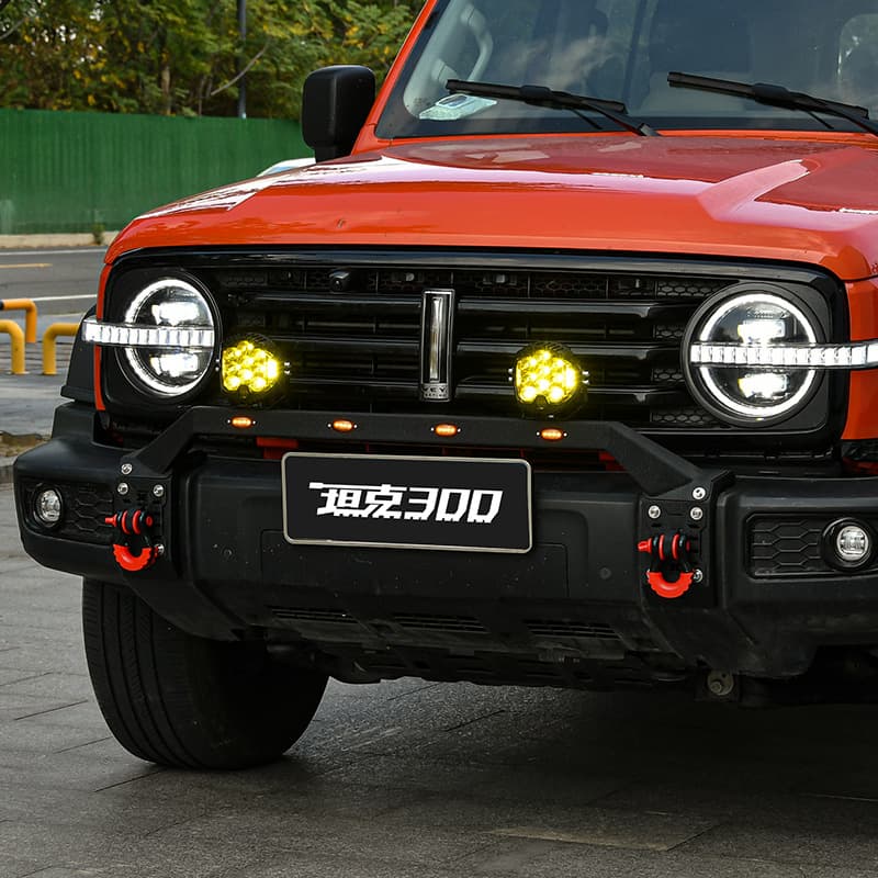 Tank 300 Front Bumper Light Stand Modified Decorative Front Small Bumper Spotlight Bracket Cowrail Guard Bar Appearance Off-Road Accessories