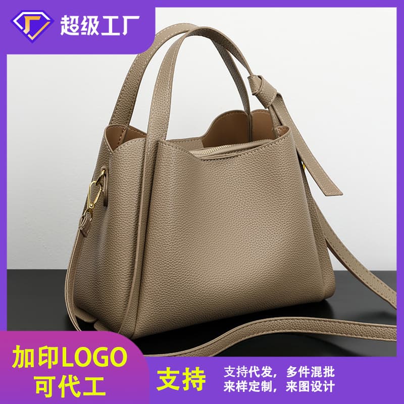 Super popular bucket bag, cross-border handbag, women's vegetable basket, high-end, atmospheric shoulder bag, atmospheric and versatile bag