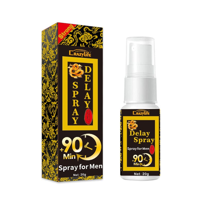crazylife F387 Men's Topical Delay Spray, Men's Private Care Essential Oil Spray, mens spray 20g