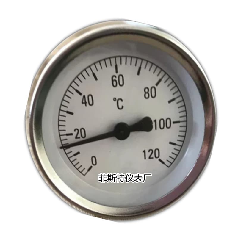 Factory Direct Tax-Included Price 63mm Water Temperature Gauge Bimetal Thermometer Industrial Thermometer