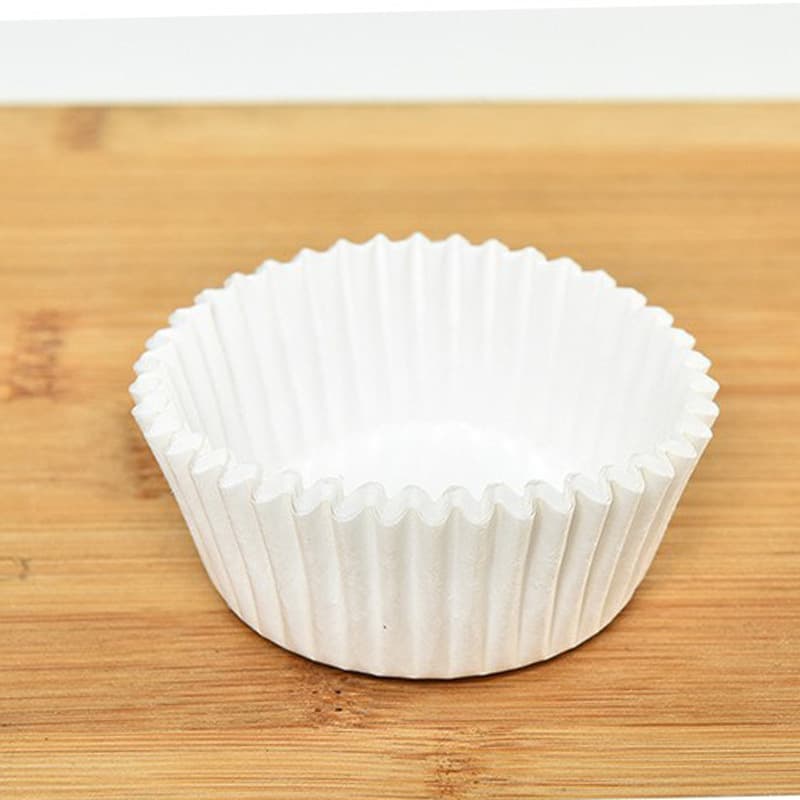 White coated cake cupcake liners, oil-proof and heat-resistant, disposable baking and tasting cake paper cups, wholesale 150 pieces/pack