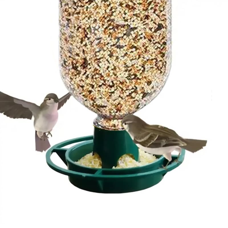 Cross-border Hot Selling Outdoor Garden Bottle Top Bird Feeder Plastic Cola Bottle Hanging Bird Feeder