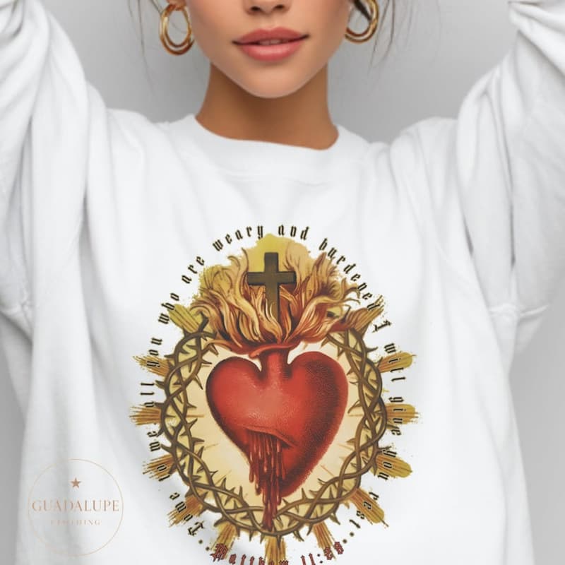 【Cross-border European code】Cozy Catholic Christmas Gifts • Sacred Heart of