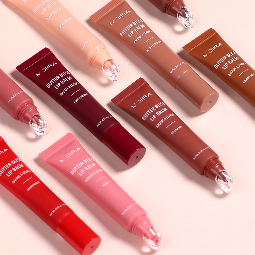 Cross-border MOIRA Lip Gloss Peptide Lip Gloss Butter Lip Balm Liquid Lip Gloss Plumping Hydrating Moisturizing Lip Gloss Export