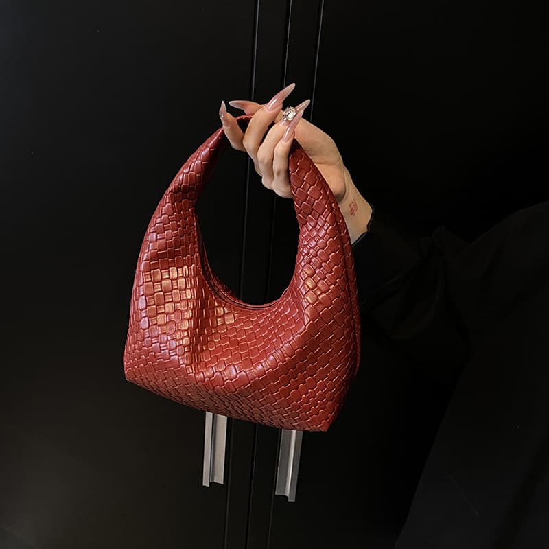Cross-Border 2026 New Model Urban Simple Women's Handbag for Daily Use, Fashionable Phone Bag, Plaid Handbag