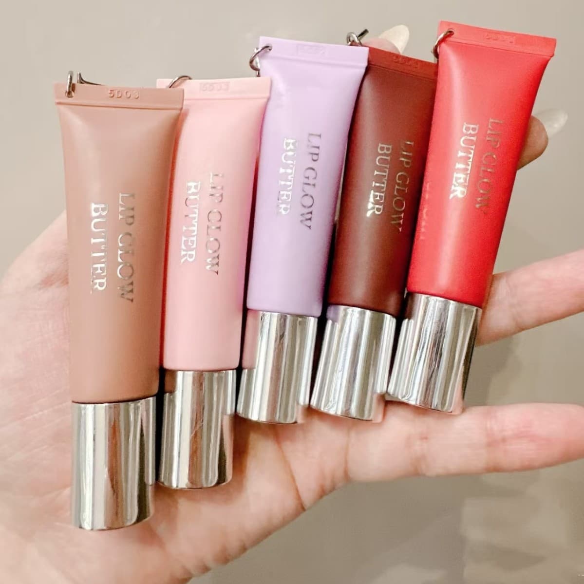 2025 New Version Foreign Trade Cross-Border Brand Same Style Pendant Jelly Lip Gloss Moisturizing Lip Care Lip Gloss Cosmetic