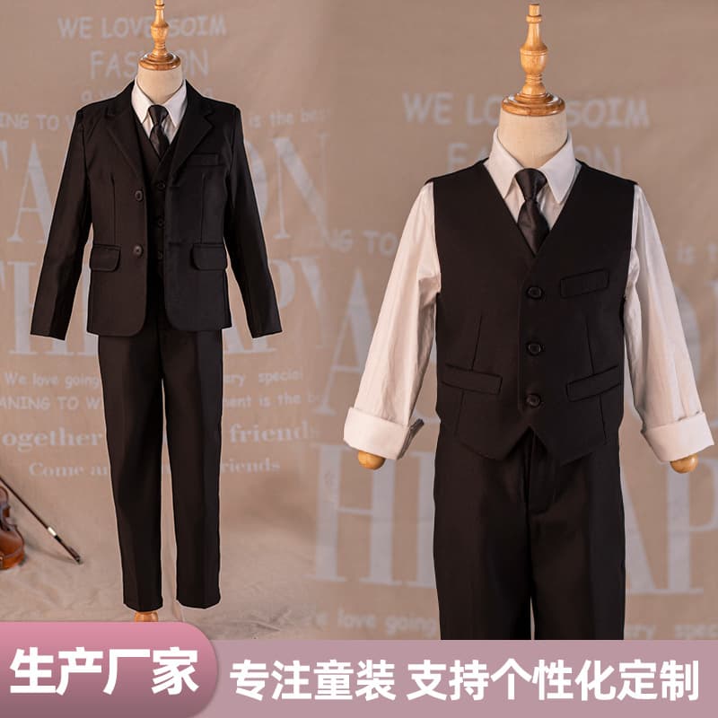 Children's Formal Suit Blazer for Birthday Party, Little Host, Wedding Flower Boy, Outerwear for Big and Middle Boys