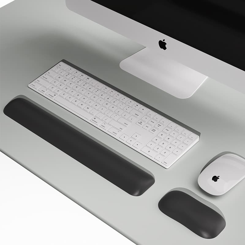 Comfortable Silicone Wrist Pad Mouse Pad Keyboard Support Hand Rest Office Computer Accessories Pain Relief Wrist Cushion
