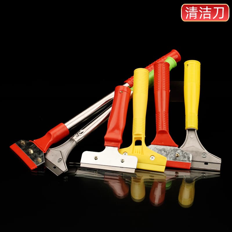 Manufacturer wholesale cleaning knife, multi-functional scraper, floor, wall, glass dust scraper, grout plastic aluminum alloy scraper