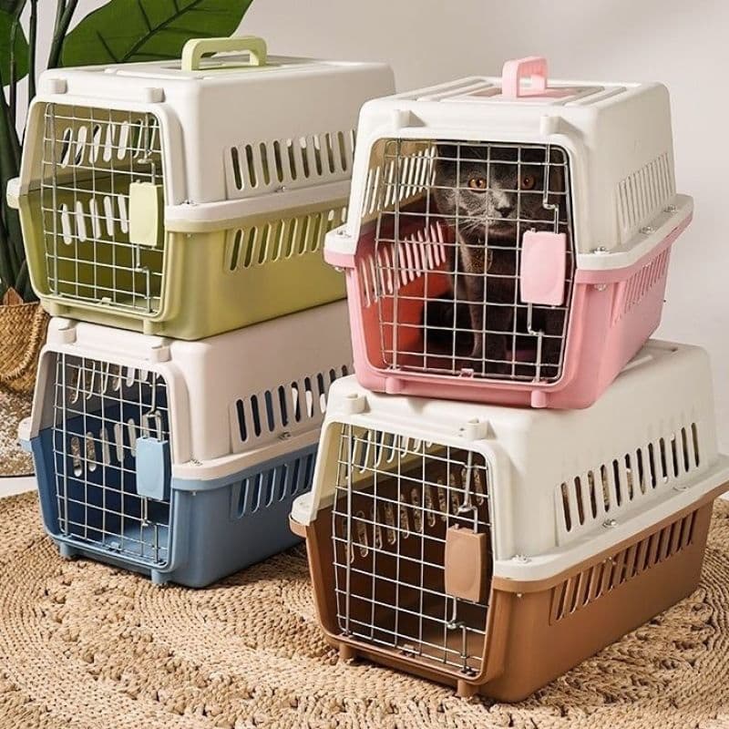 Aviation Box Portable Cat Cage Cat Carrier Cat Bag Travel Bag Portable Small and Medium Pet Carrier Travel Case Wholesale