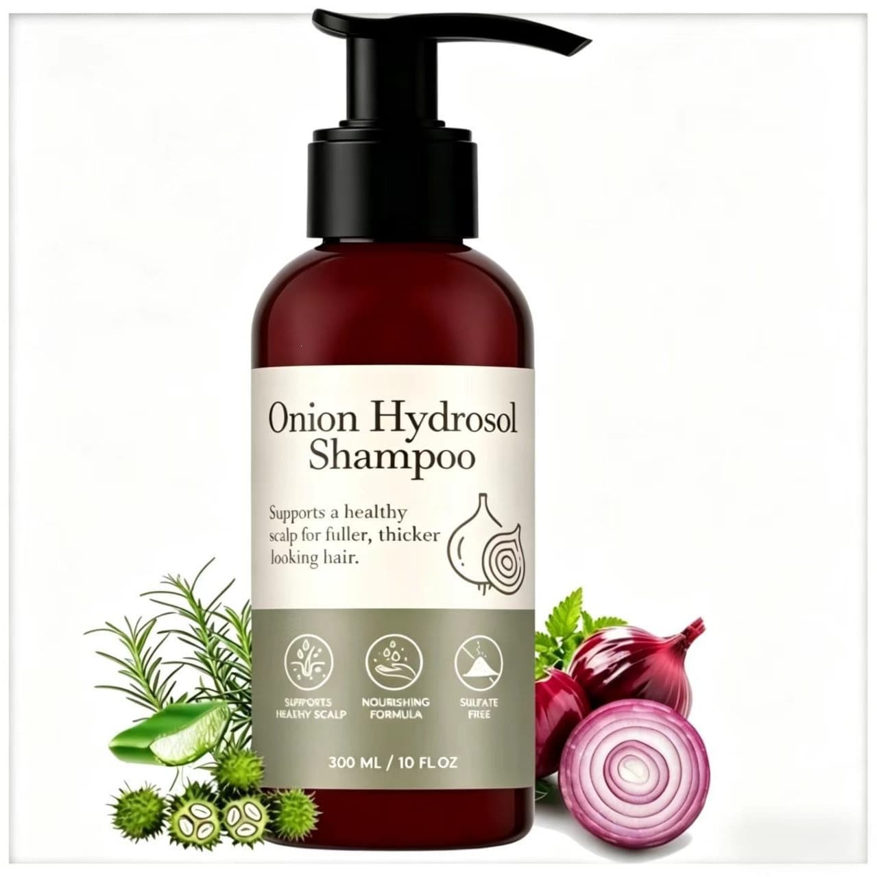 Onion Shampoo Set for Hair Growth