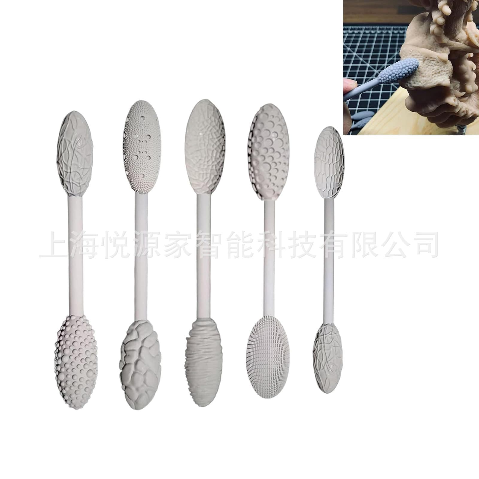 Cross-Best-Selling Texture Tool Sets for Clay Art, Double-Ended Texture Tool Set