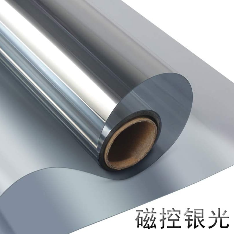 Silver Sunscreen Window Film Office One-Way Reflective Building Insulation Sun Block Film Sunroom Film Bestseller
