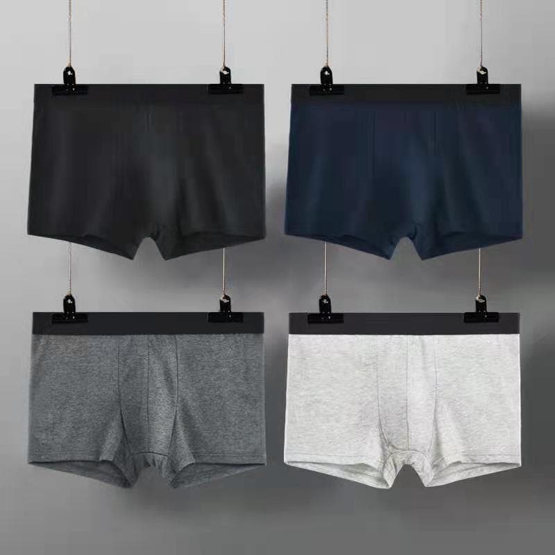 Factory Wholesale Men's Cotton Boxer Briefs, Loose Fit Shorts for Young and Middle-Aged Men