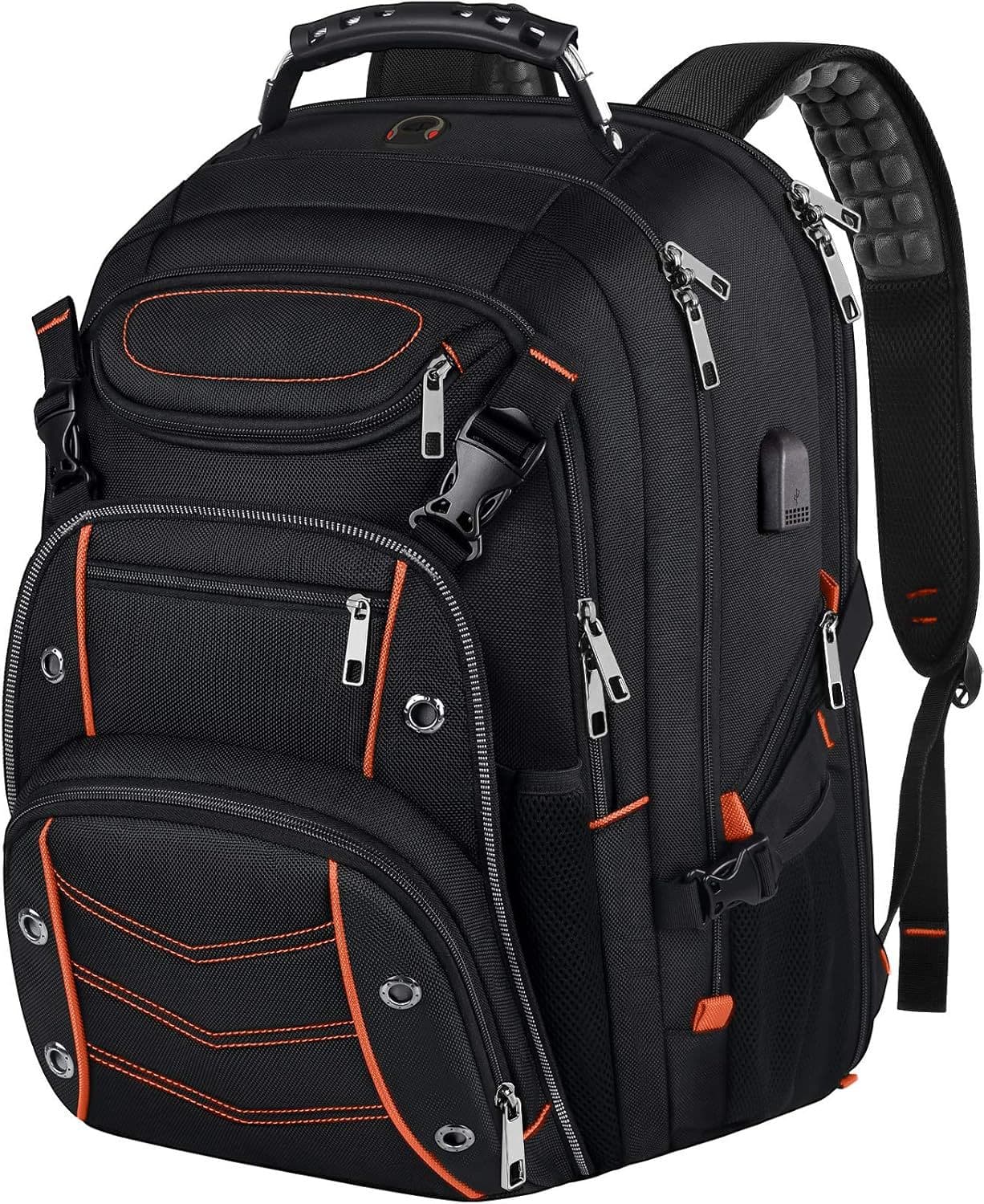 Large Capacity Multi-Function Backpack 18.4 Inch Laptop Backpack Outdoor Sports Dual Shoulder Football Basketball Bag