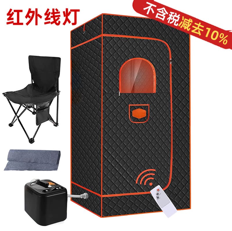 Amazon North America Bestseller Sweating Box Cross-border Household Full Body Sauna Bath Box Foldable Portable Sweating Cabin