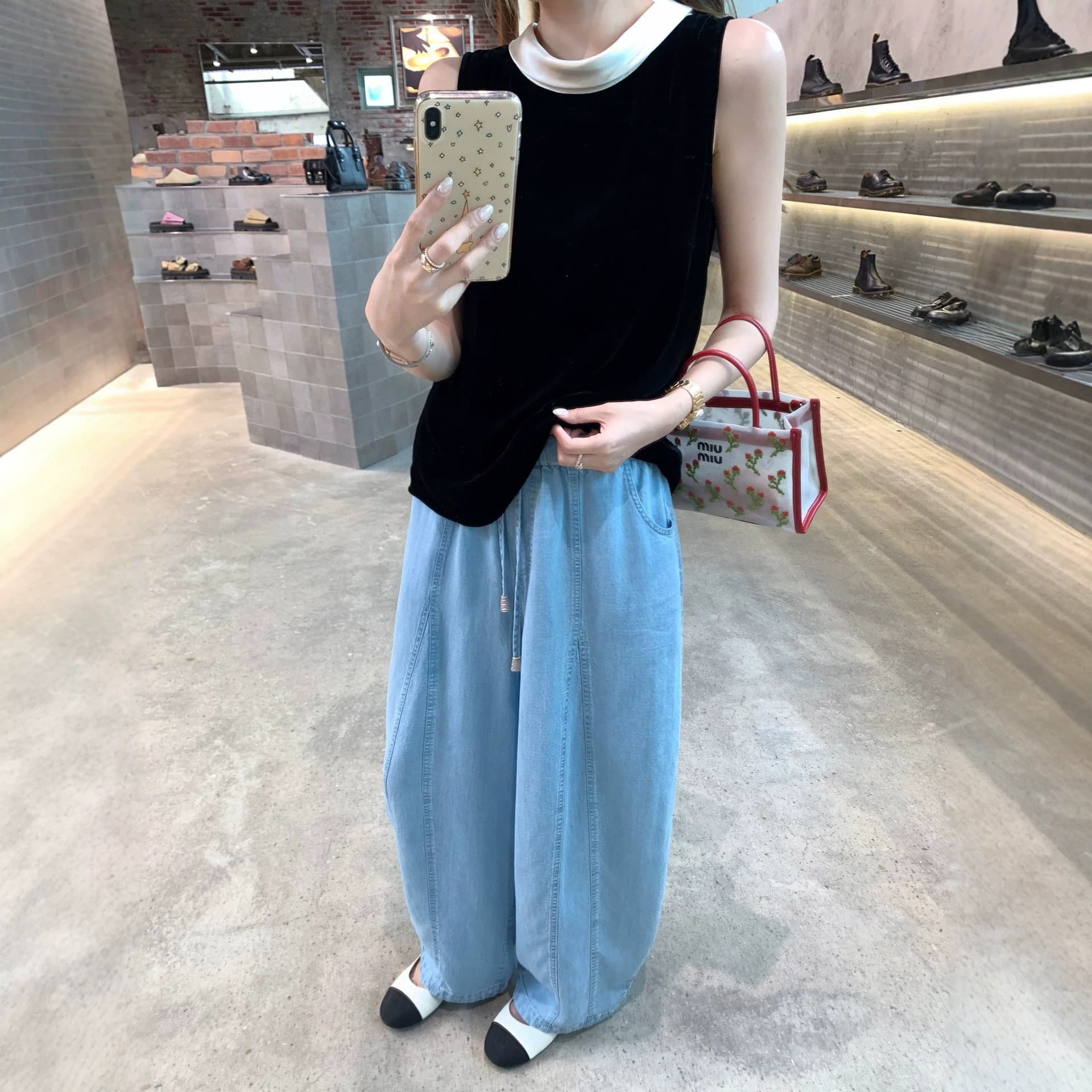 Chapter 7/5 thin summer cool lyocell jeans and soft casual pants