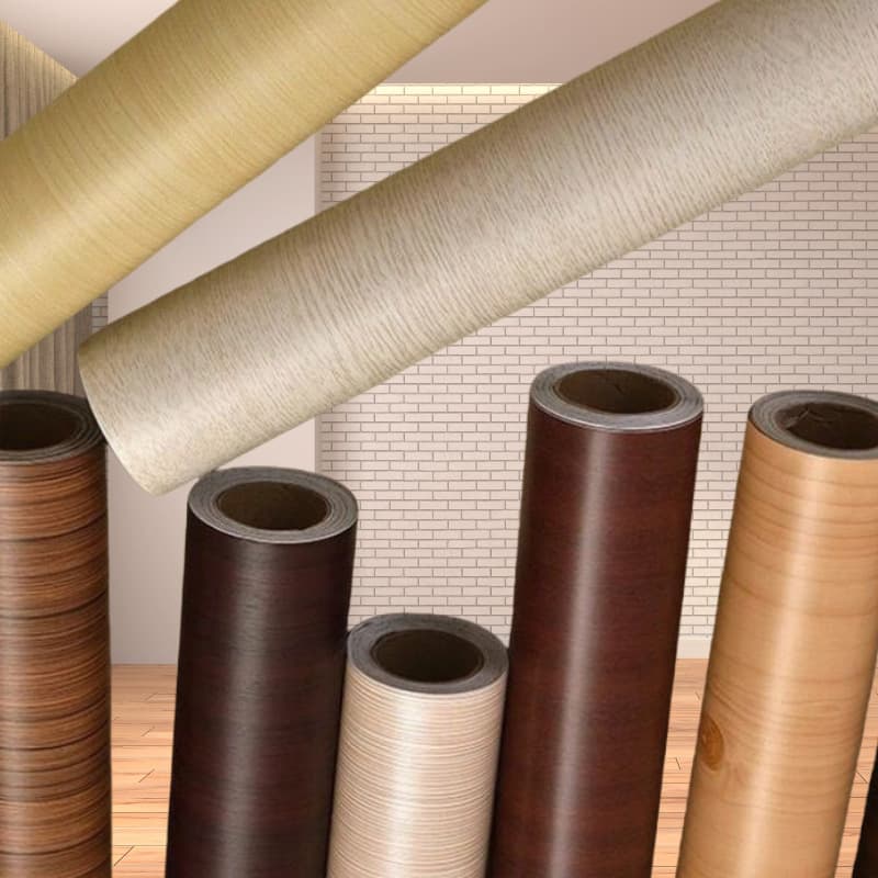 2025 plastic hot stamping film, wood grain foil for WPC wall panels, high-temperature resistant and wear-resistant decorative film, factory direct sales