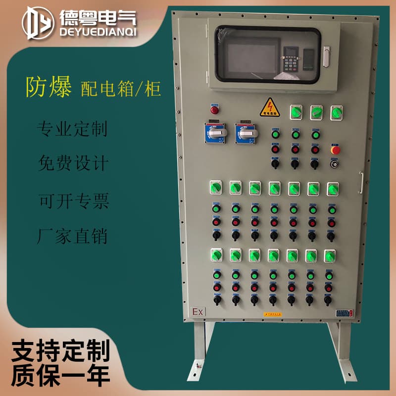 Explosion-proof power lighting distribution box maintenance power supply instrument outdoor IP65 waterproof stainless steel explosion-proof terminal box