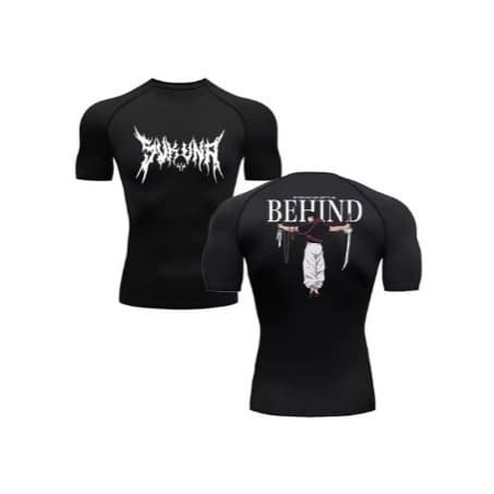 3D Printed Sports Quick Dry Breathable Men's T-Shirt Jiu-Jitsu Combat Jujutsu Jujutsu Kaisen
